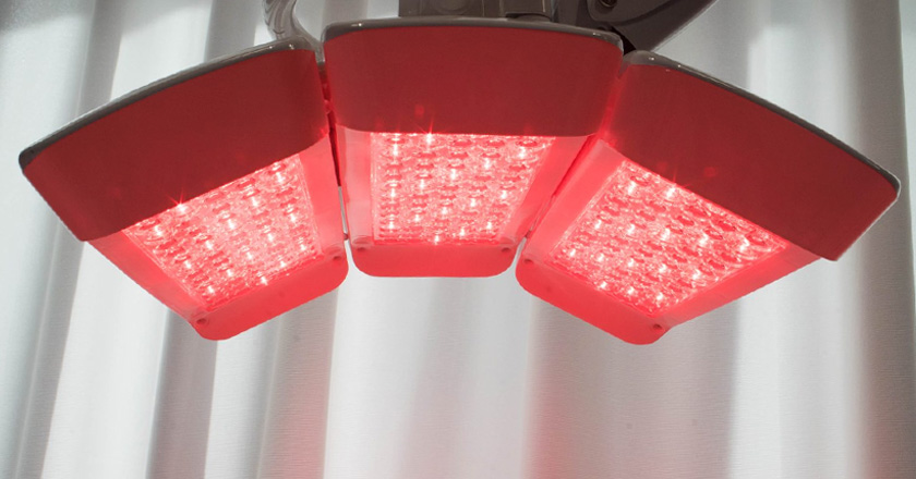 RED wavelength irradiation